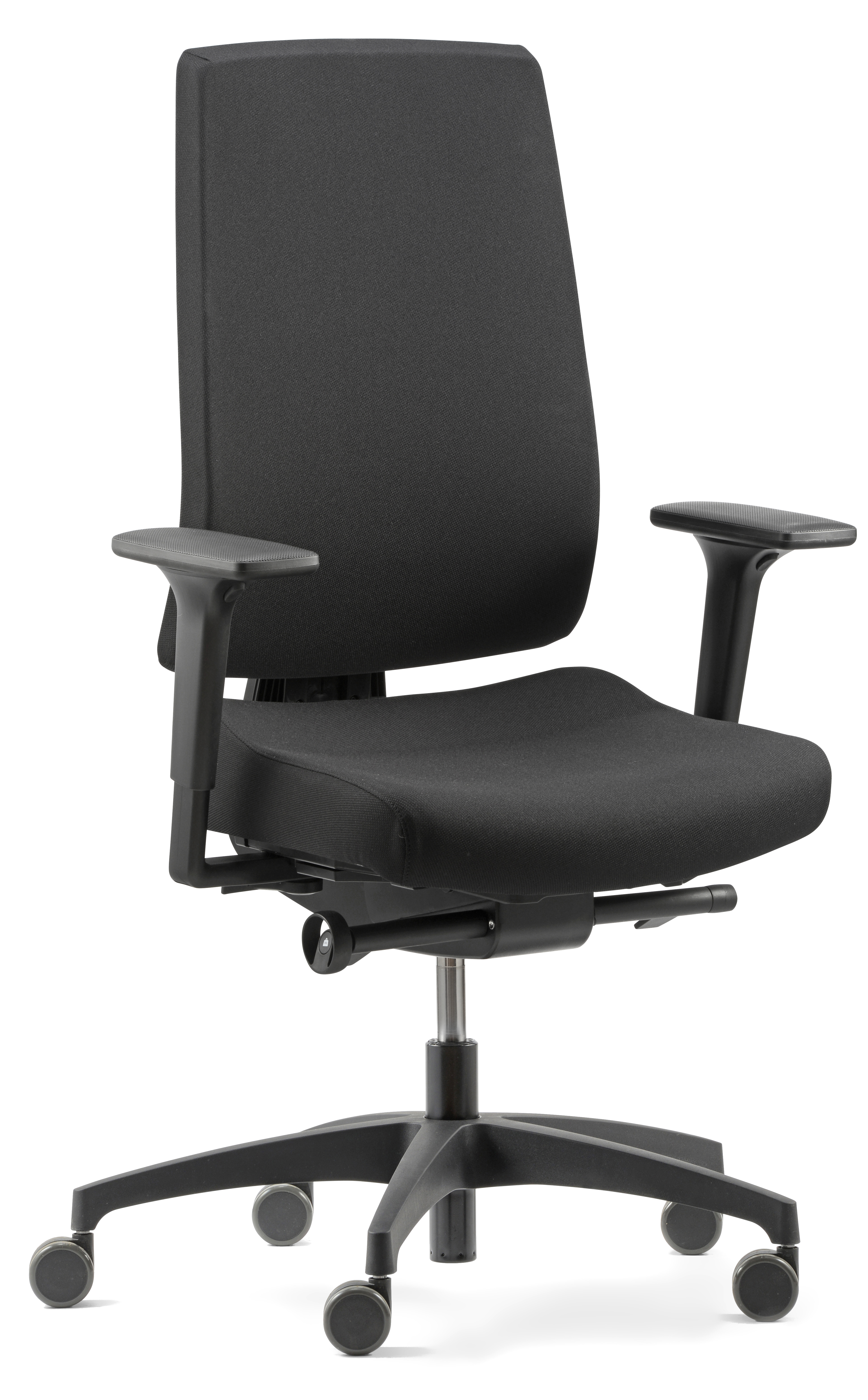 Dauphin Drehstuhl mit ergonomischen Bandscheibensitz Polster Schwarz Sofort Lieferbar!