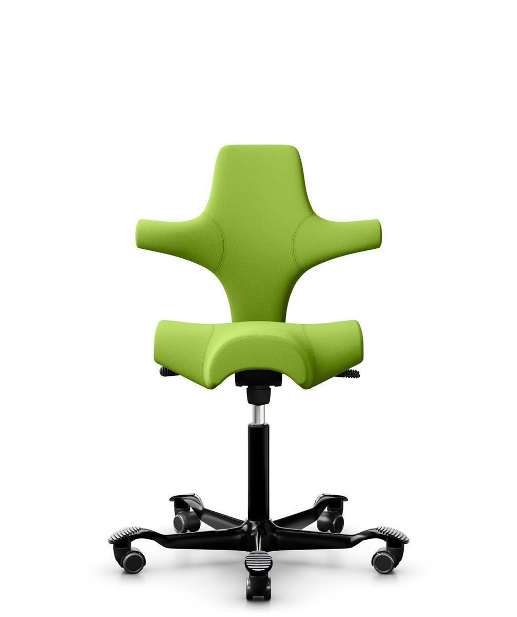 HAG Capisco 8106 Stoff Xtreme Grün Neongrün Gestell Schwarz