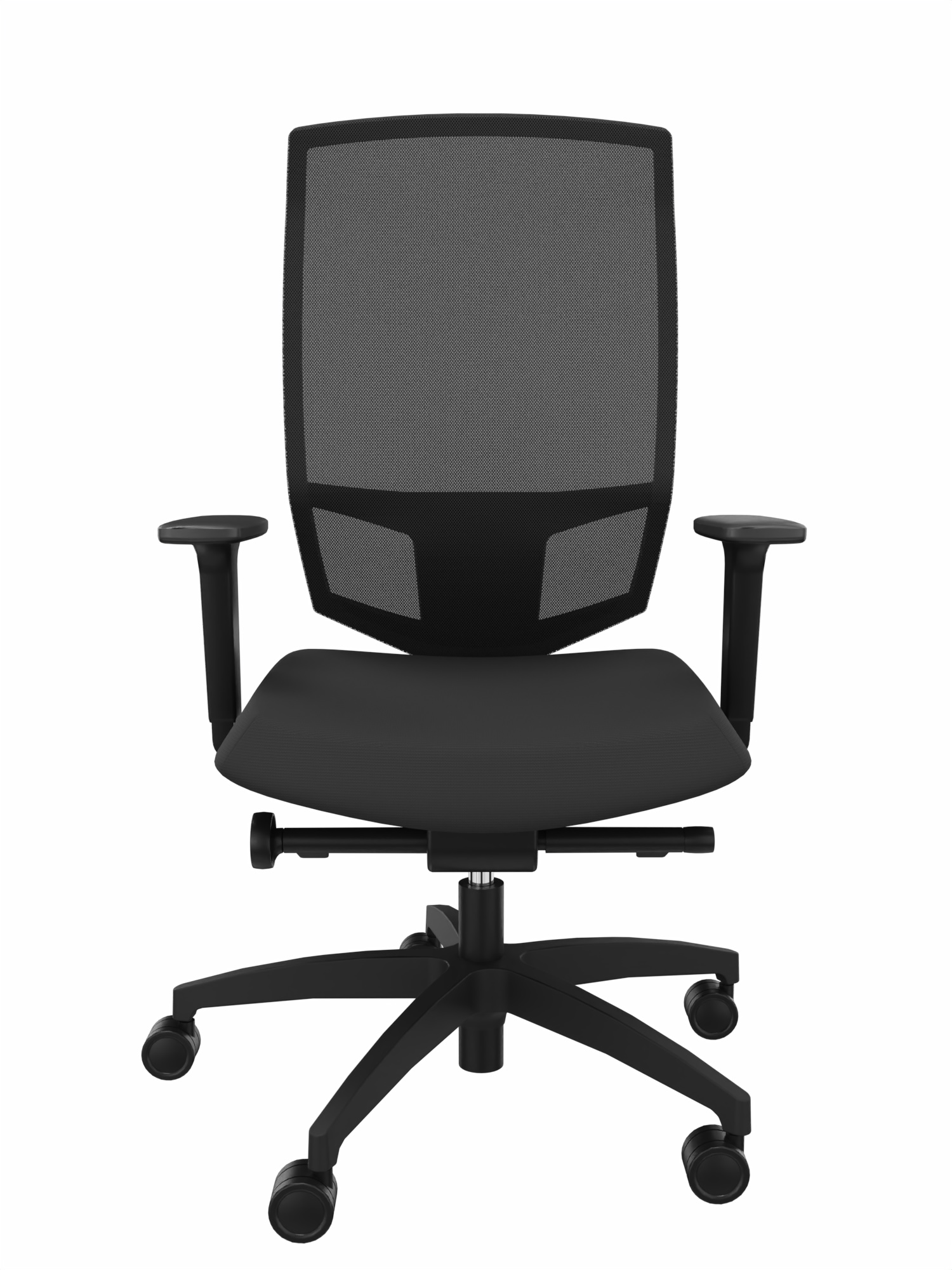 Dauphin @Just Evo Mesh 5776 Drehstuhl Netzrücken in Schwarz Sofort Lieferbar!