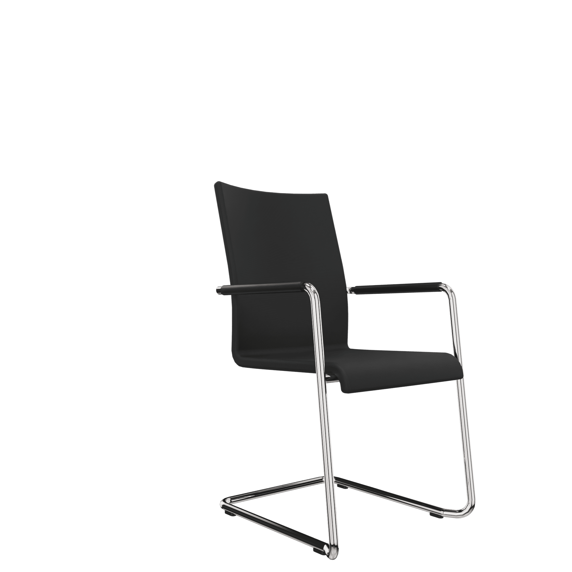 Dauphin Plenar2 conference Freischwinger Konferenzstuhl mit extrahoher Rückenlehne