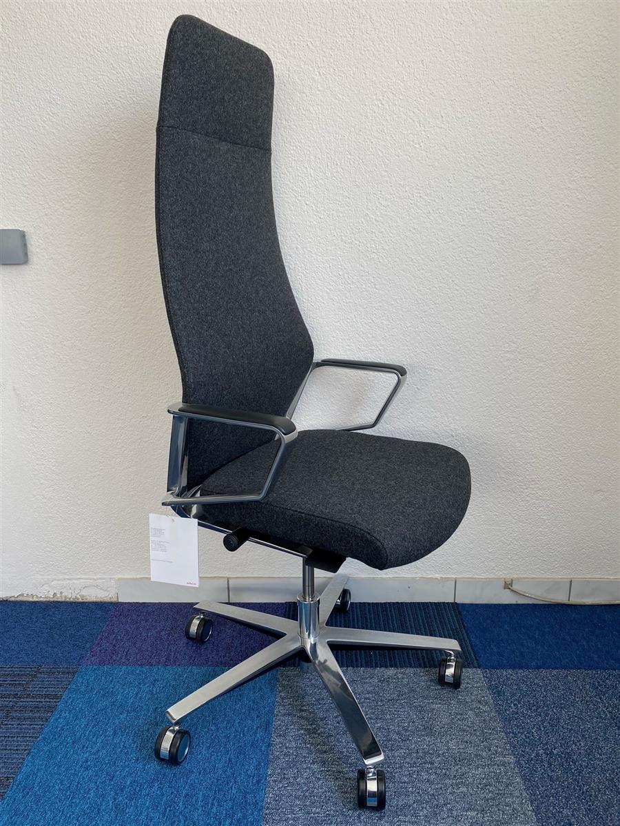 Züco Signo Drehstuhl Dunkelgrau Ausstellungsstück