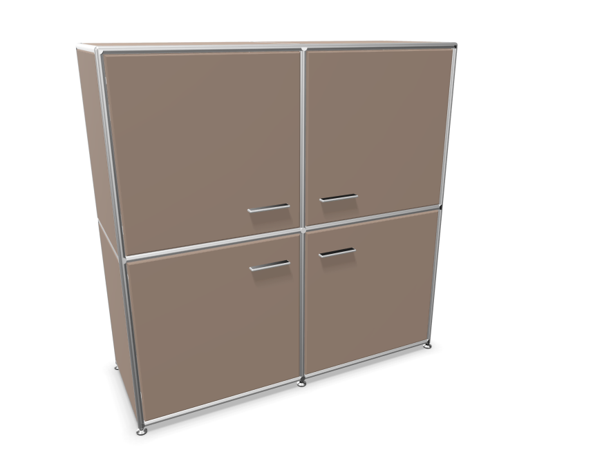 Bosse Solutions Highboard Chrom - Schnelllieferprogramm