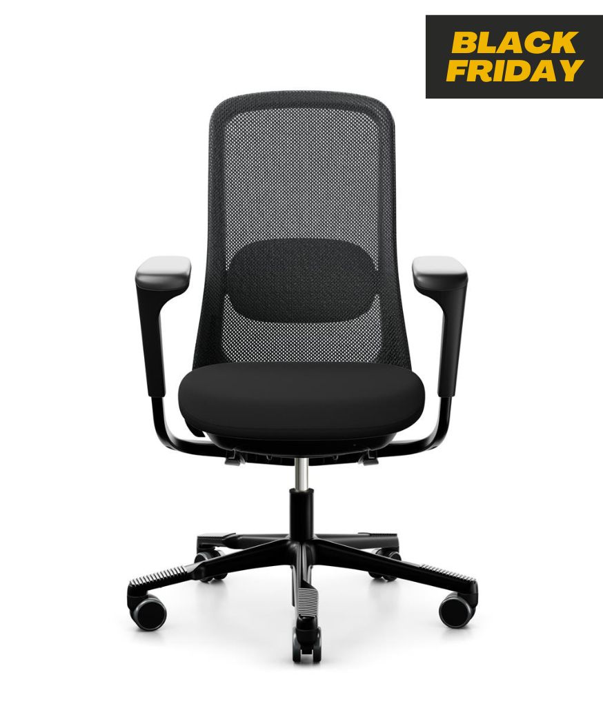 HAG SoFi 7500 Mesh Black Edition Xtreme Schwarz Bürodrehstuhl