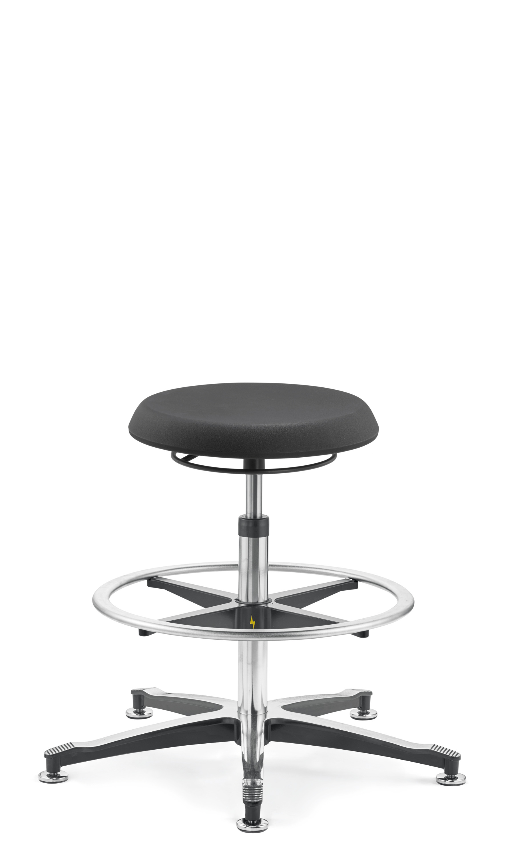 Dauphin IS 1987 Tec basic Hocker Reinraum mit Fußring frei konfigurierbar