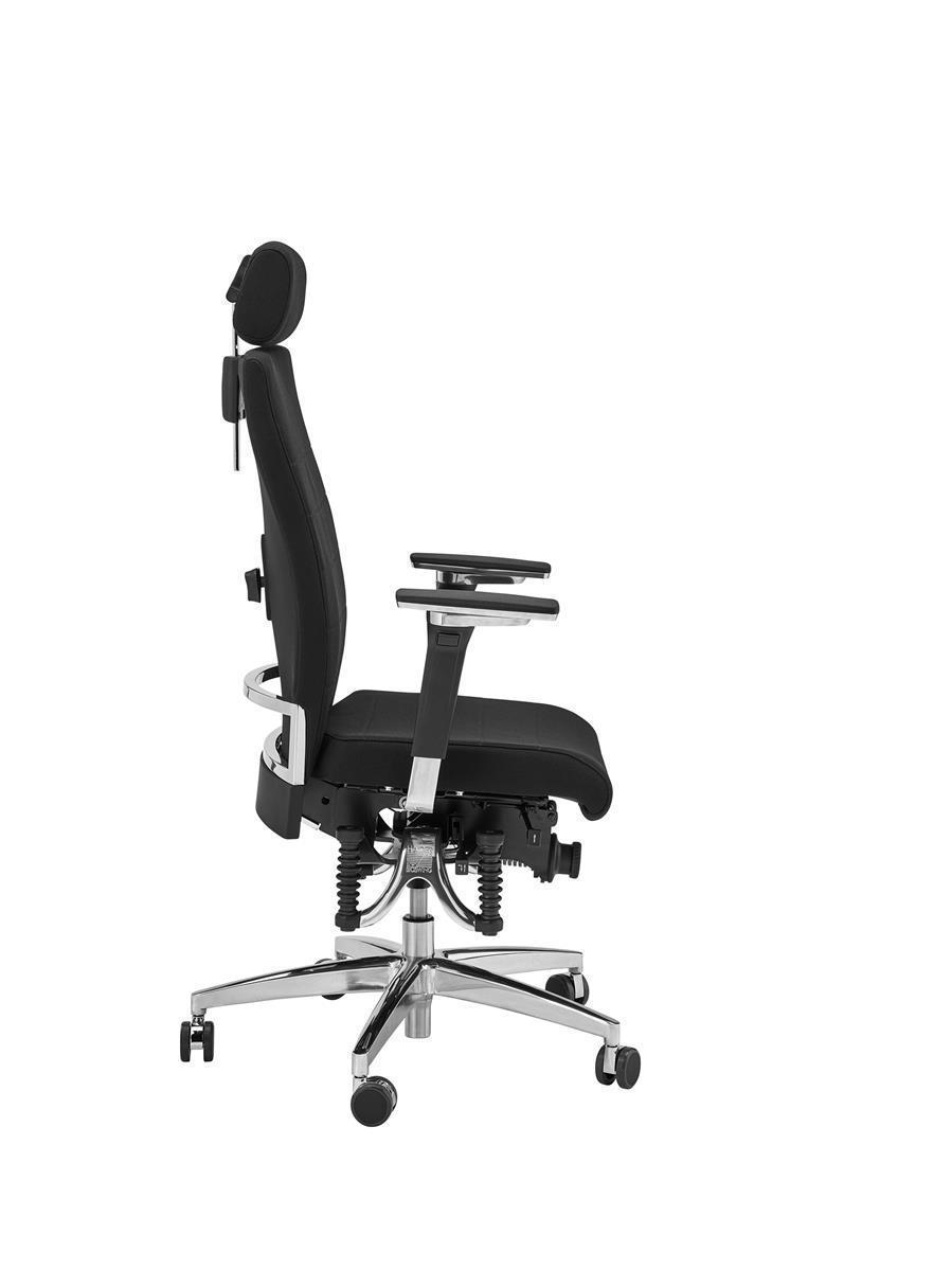 Haider Bioswing Bürodrehstuhl 660 IQ Stoff/Leder Bestseller