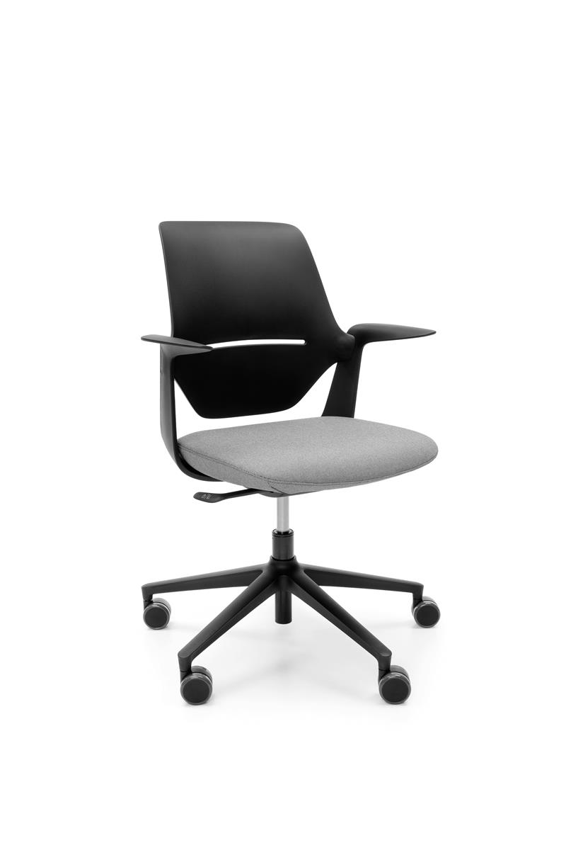 Profim Trillo Pro Bürostuhl Drehstuhl, Kunststoffrückenlehne, 5-armiges Fußkreuz