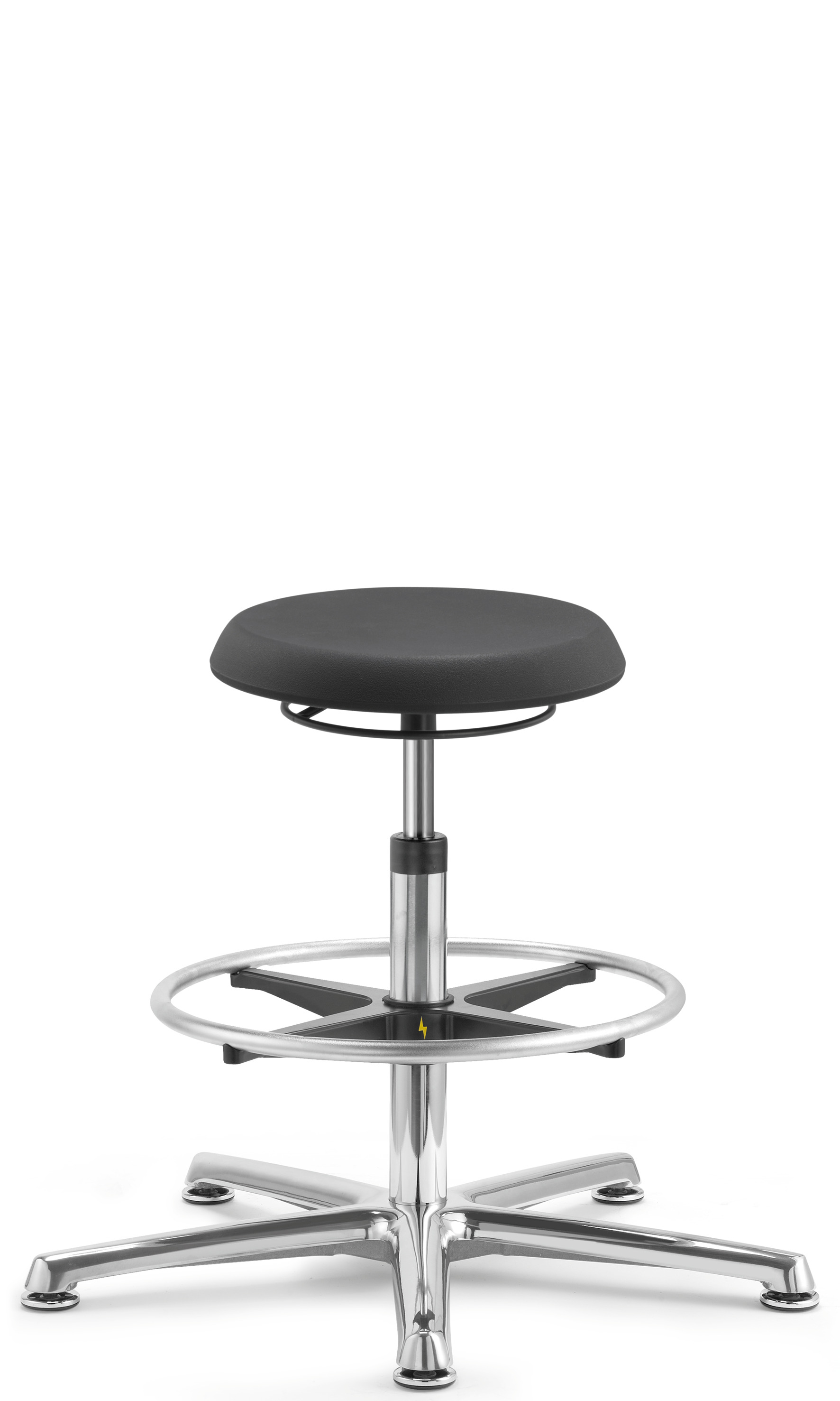 Dauphin IS 1987 Tec basic Hocker mit Fußring frei konfigurierbar