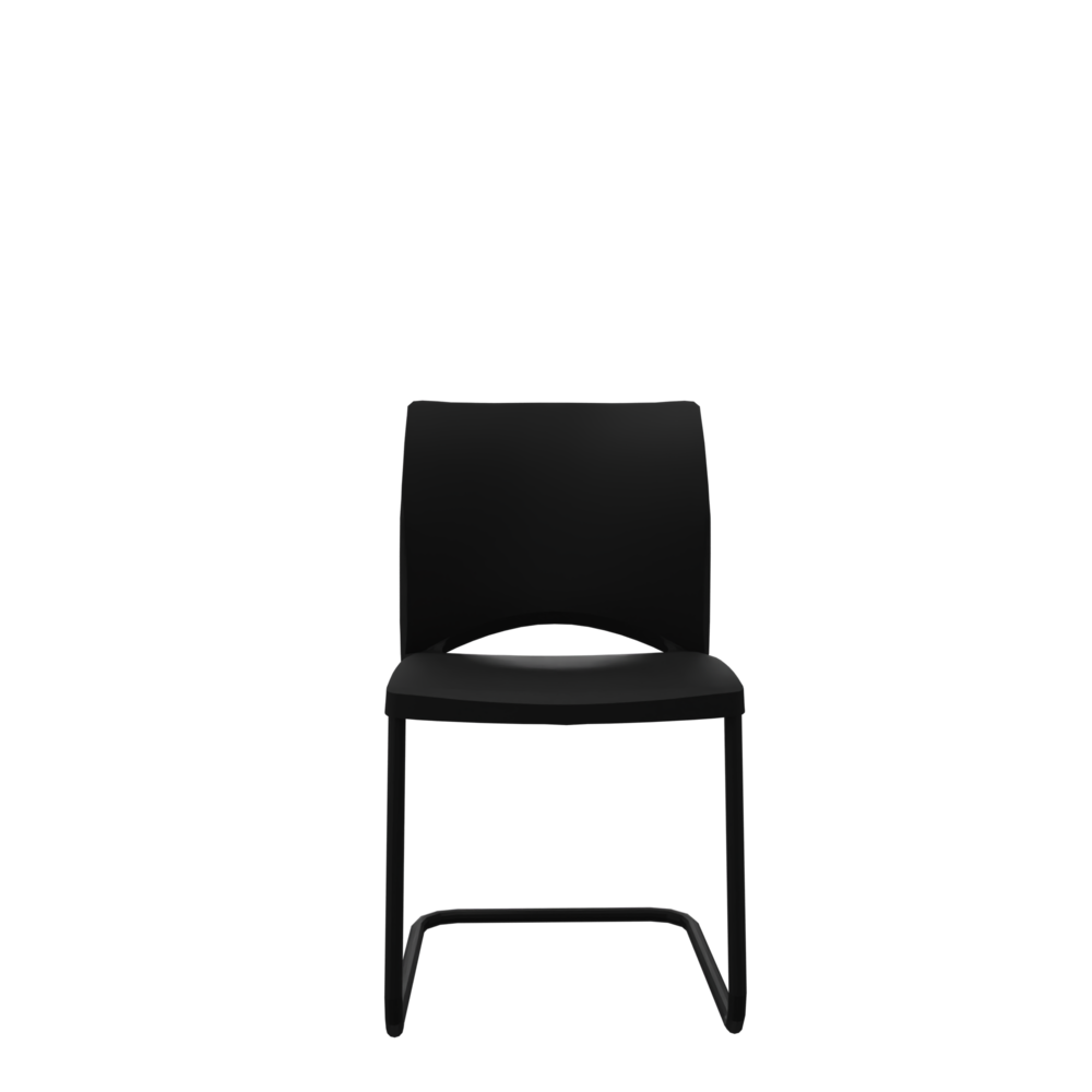 Viasit Linea Besucherstuhl Freischwinger