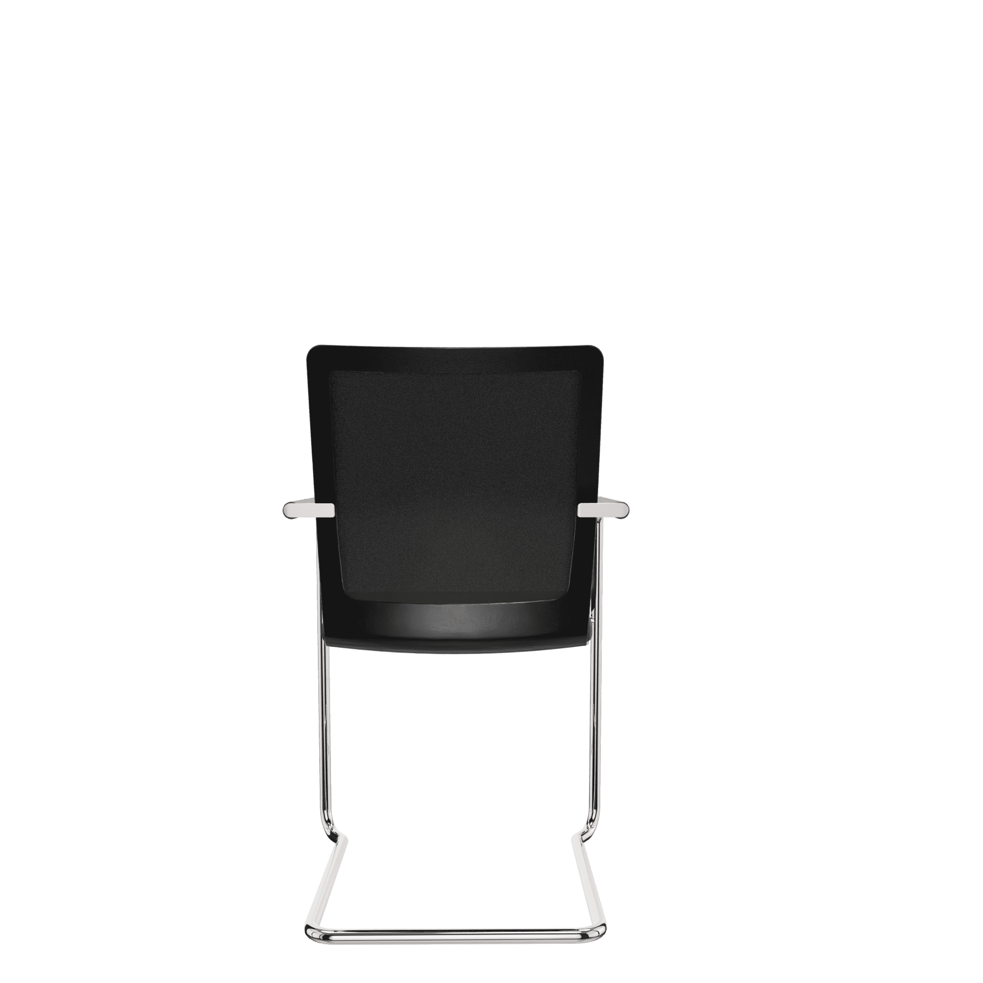 Dauphin Stilo mesh/style Freischwinger, stapelbar