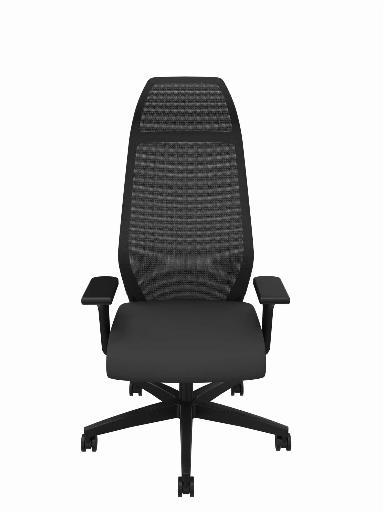 Züco Selvio 0146 Drehstuhl, hohe Netzrückenlehne mit Kopfstütze und 3F Armlehnen