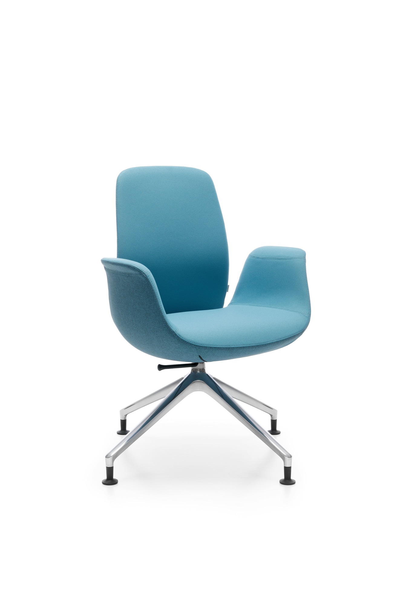 Profim Ellie Pro Bürosessel Drehsessel, niedrige Rückenlehne, 4-armiges Alu-Fußkreuz