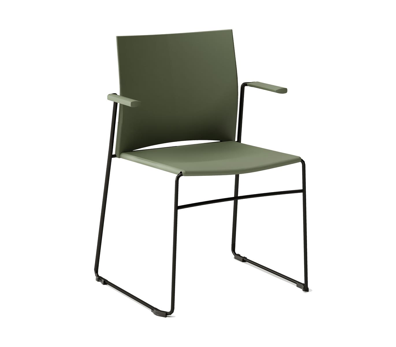 Profim Ariz Konferenzstuhl, Kunststoffrückenlehne und Kunststoffsitz