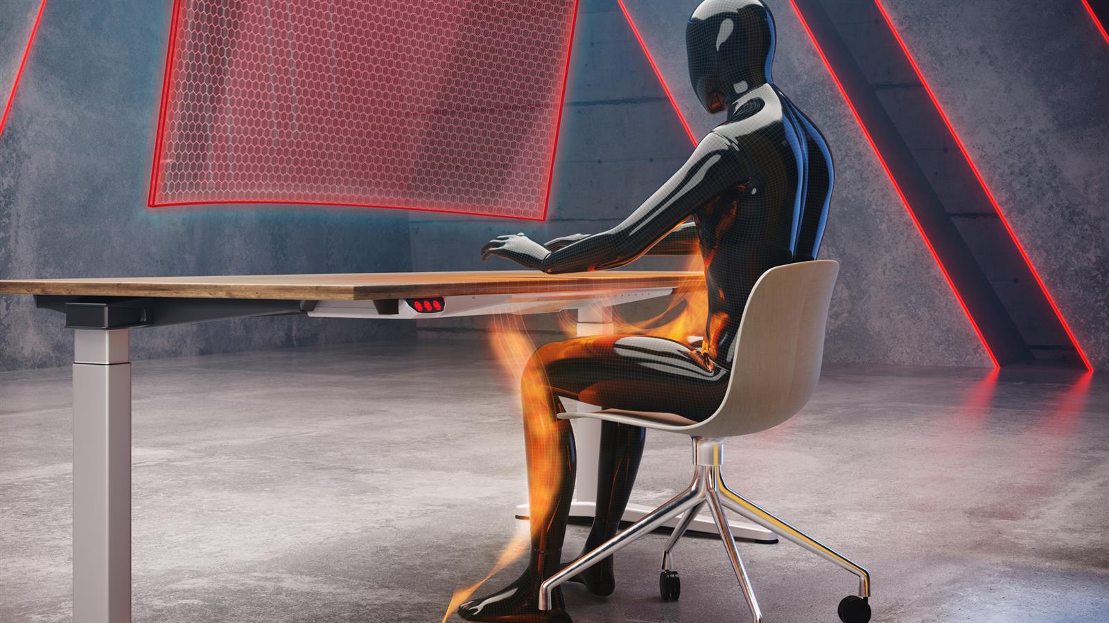 Carbon Heater TischKlima 3in1 Klimaanlage Ventilator, Heizlüfter und Heizstrahler