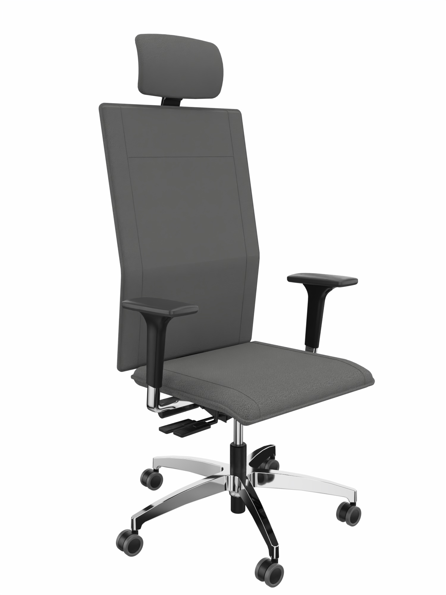 Kopie von Dauphin Cento Miglia 0784 24h Drehsessel mit Kopfstütze bis 150 kg in Stoff Grau Sofort Lieferbar! #1