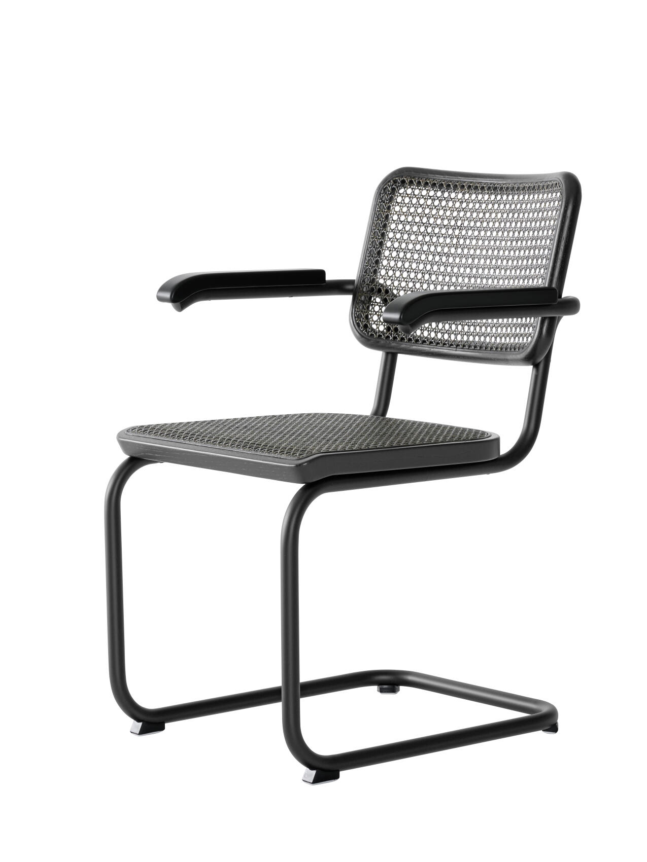 Thonet S 64 V Freischwinger Stuhl Dark Melange Sofort Lieferbar
