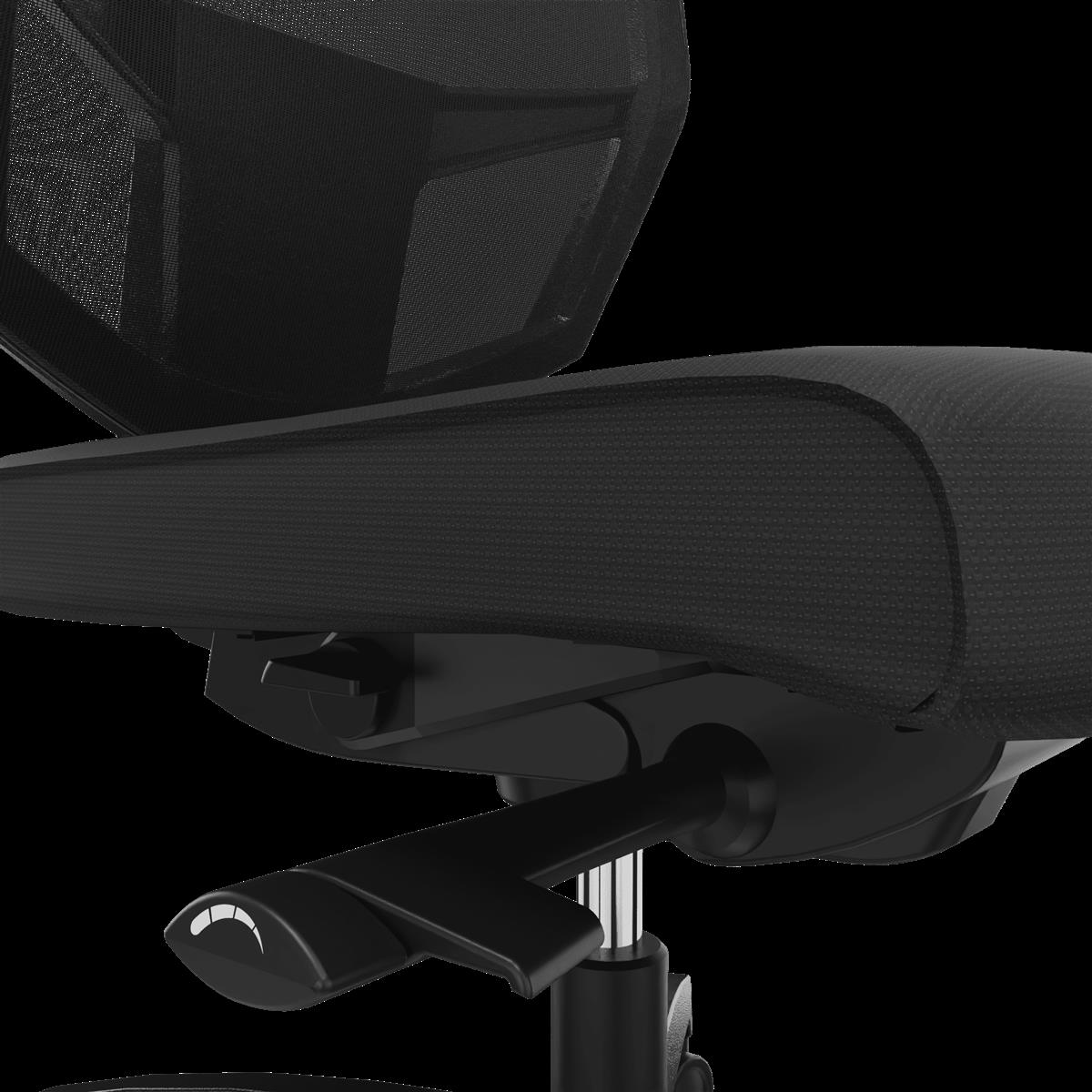 Dauphin @Just magic2 mesh XL Drehstuhl 5775 mit hoher Rückenlehne