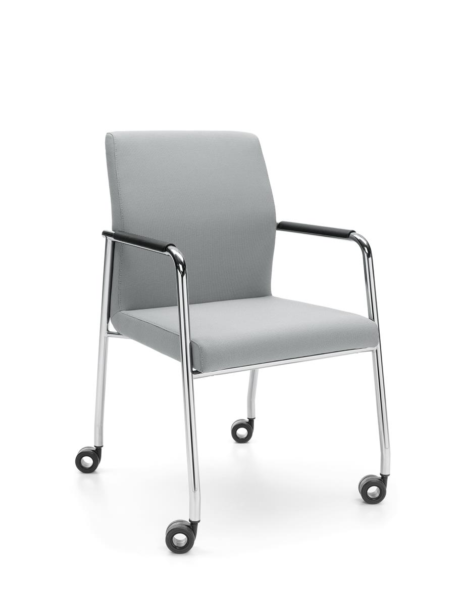 Profim Acos Pro Konferenzstuhl 4-Fuß, Armlehnen, nicht stapelbar