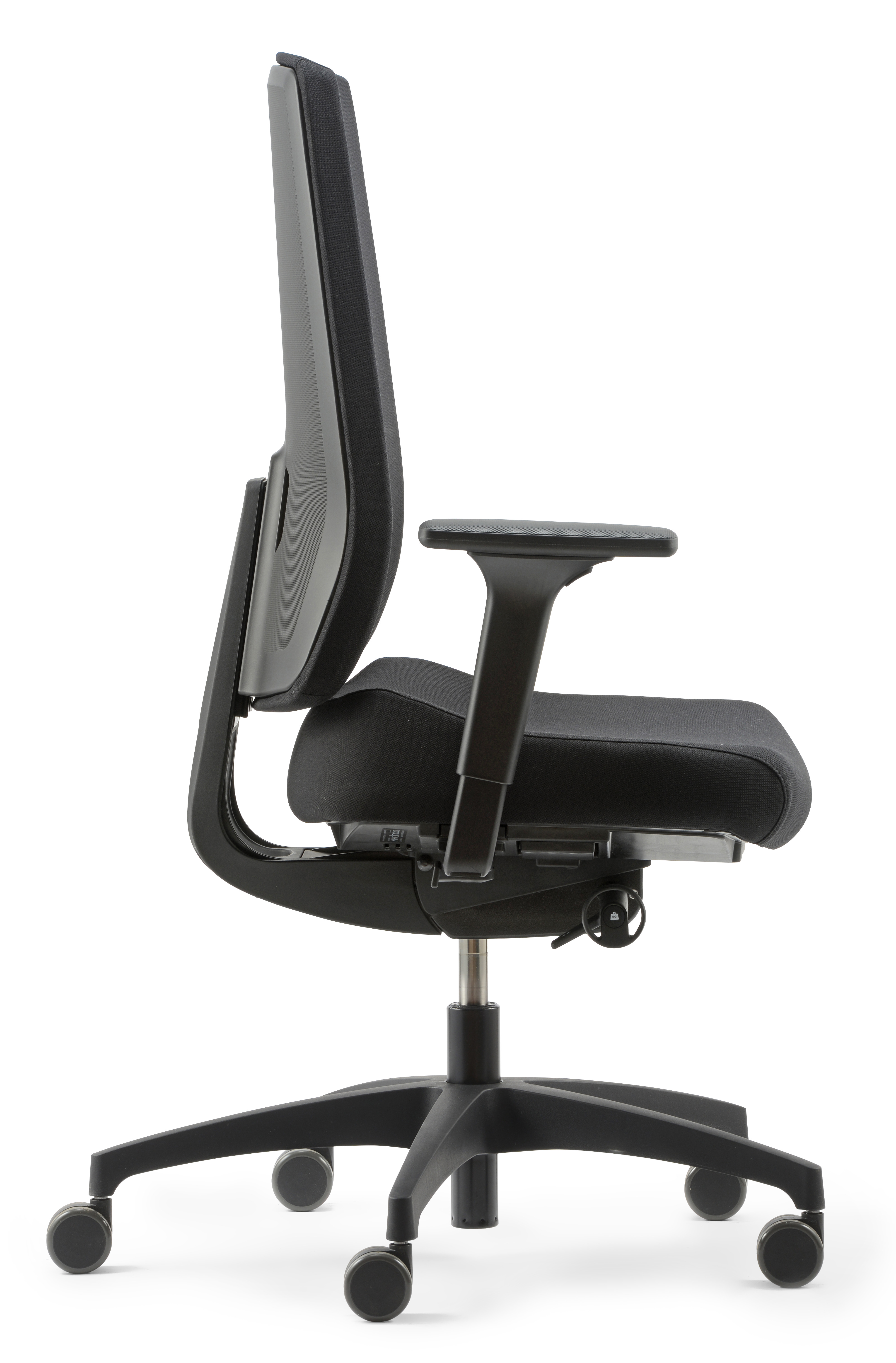 Dauphin Drehstuhl mit ergonomischen Bandscheibensitz Polster Schwarz Sofort Lieferbar!