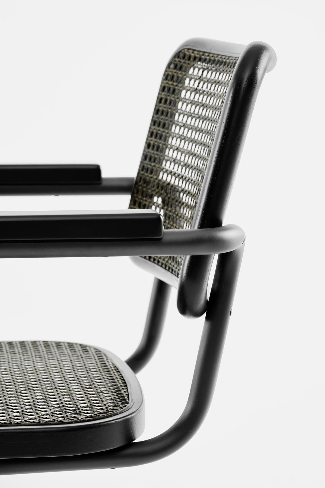 Thonet S 64 V Freischwinger Stuhl Dark Melange Sofort Lieferbar