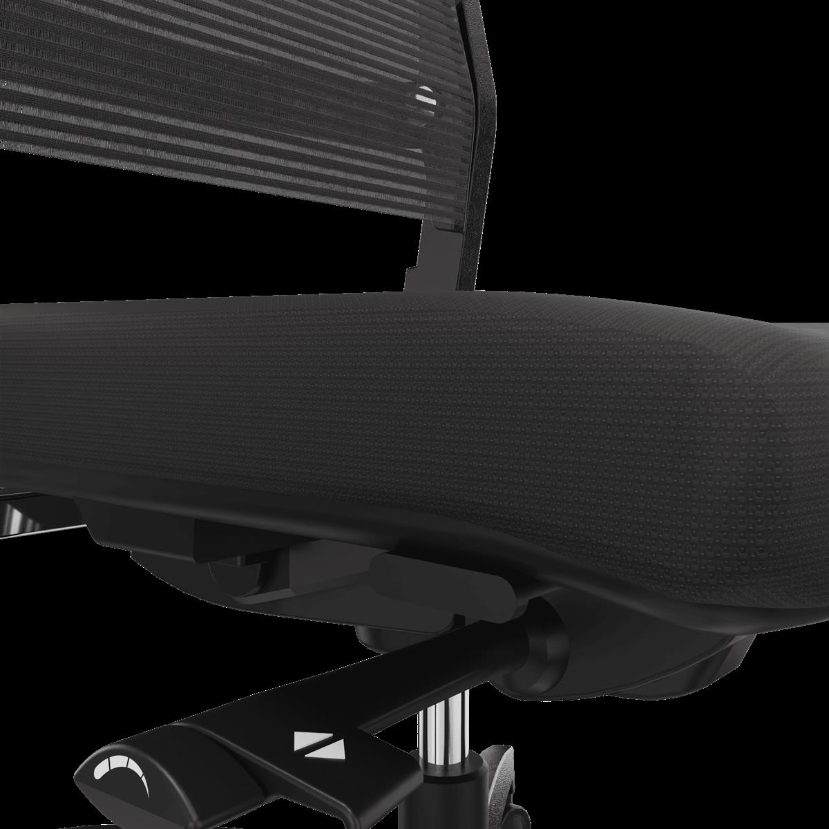 Dauphin Lordo NPR Drehstuhl mit hoher Netzrückenlehne und Nackenstütze