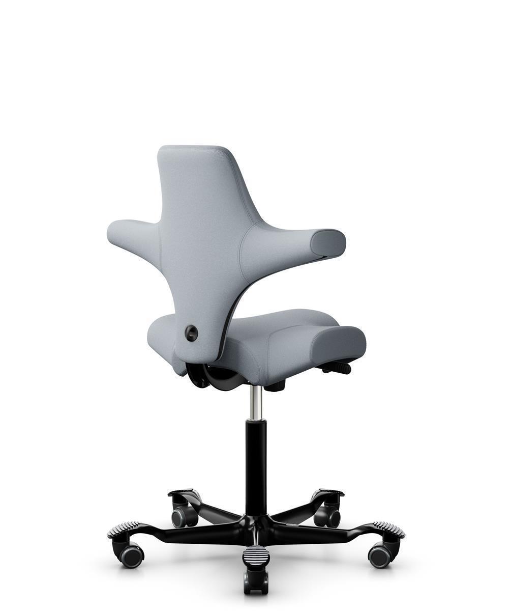 HAG Capisco 8106 Stoff Select Hellgrau Gestell Schwarz
