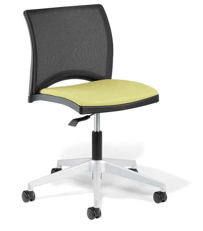 Viasit Linea Besucherstuhl Drehstuhl Netzrücken