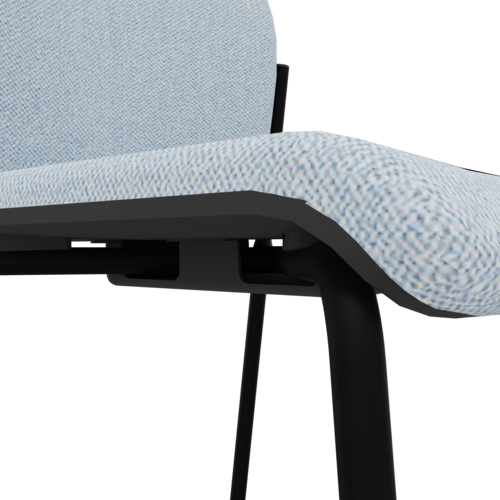 Viasit F2 Besucherstuhl Polster Vierfuß