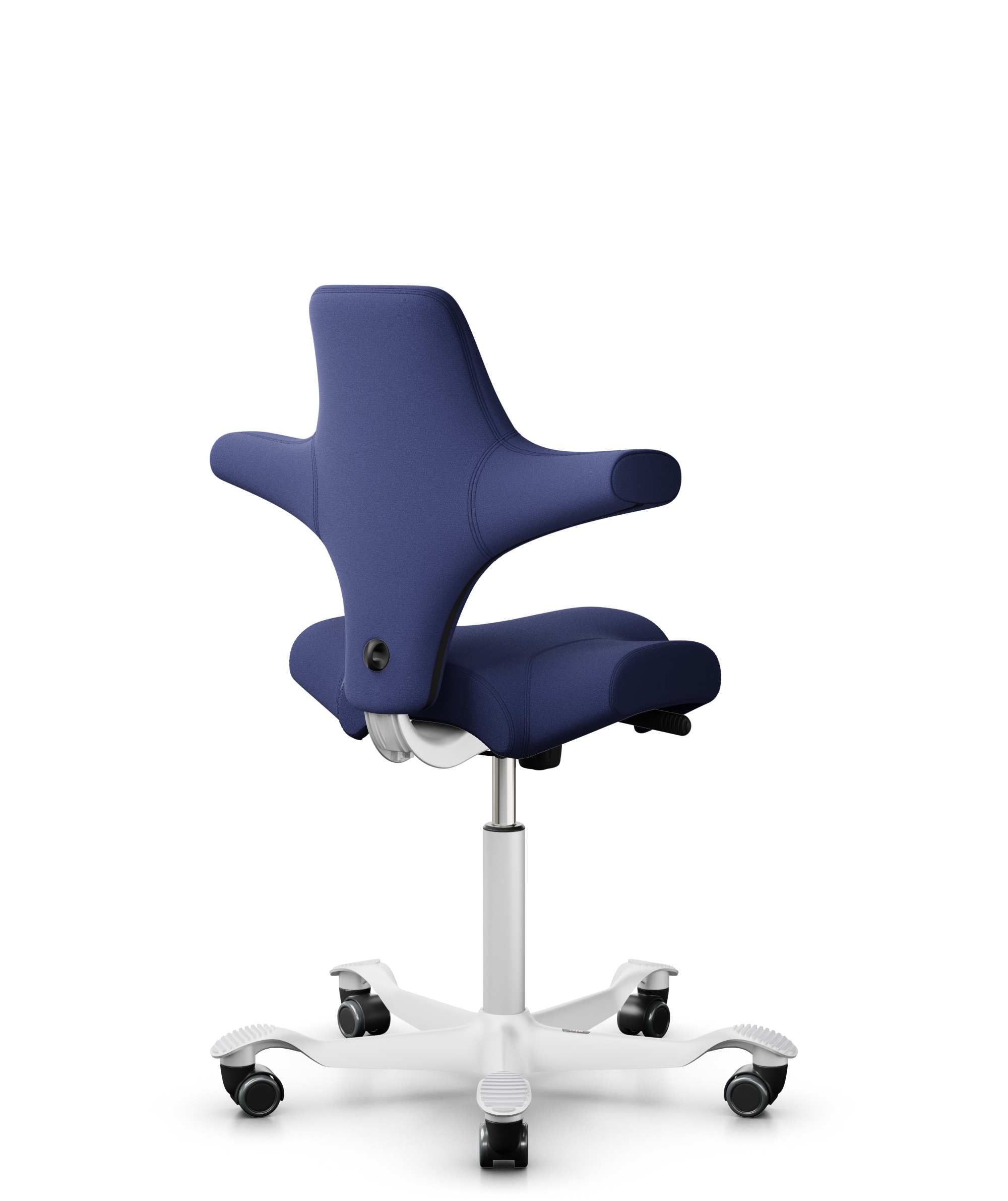 HAG Capisco 8106 Stoff Xtreme Blau Gestell Weiss