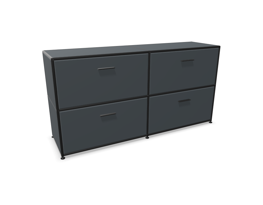 Bosse Solutions Sideboard Schwarz - Schnelllieferprogramm