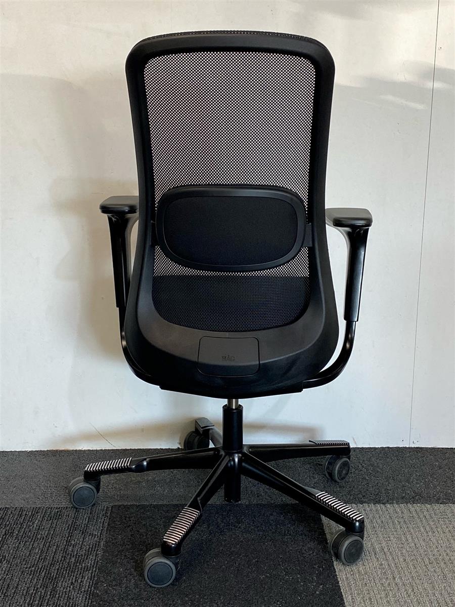 B-Ware: HAG Sofi 7500 Schwarz Slideback Drehstuhl Ausstellungsstück