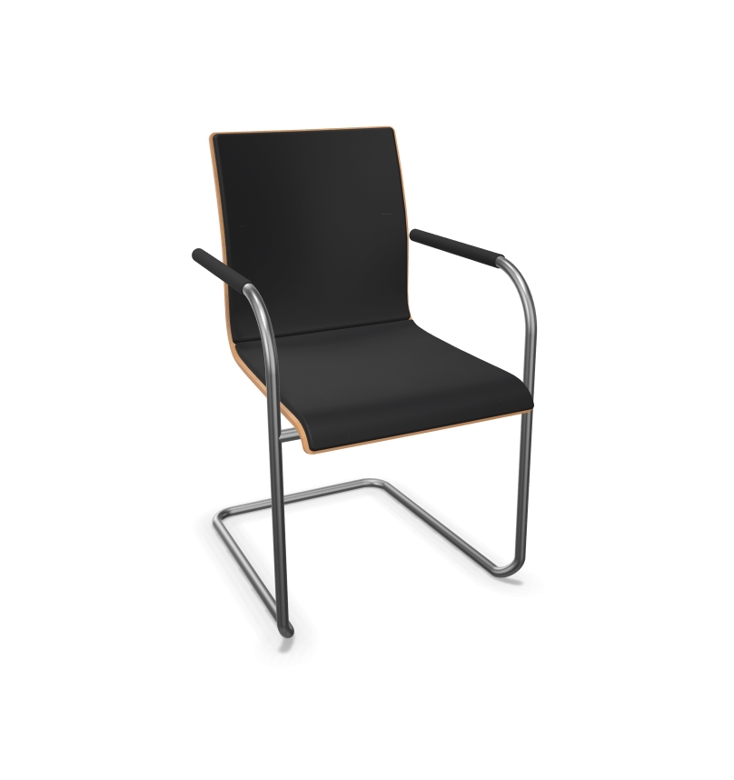 Thonet S 53 PFST Freischwinger Stuhl stapelbar frei konfigurierbar