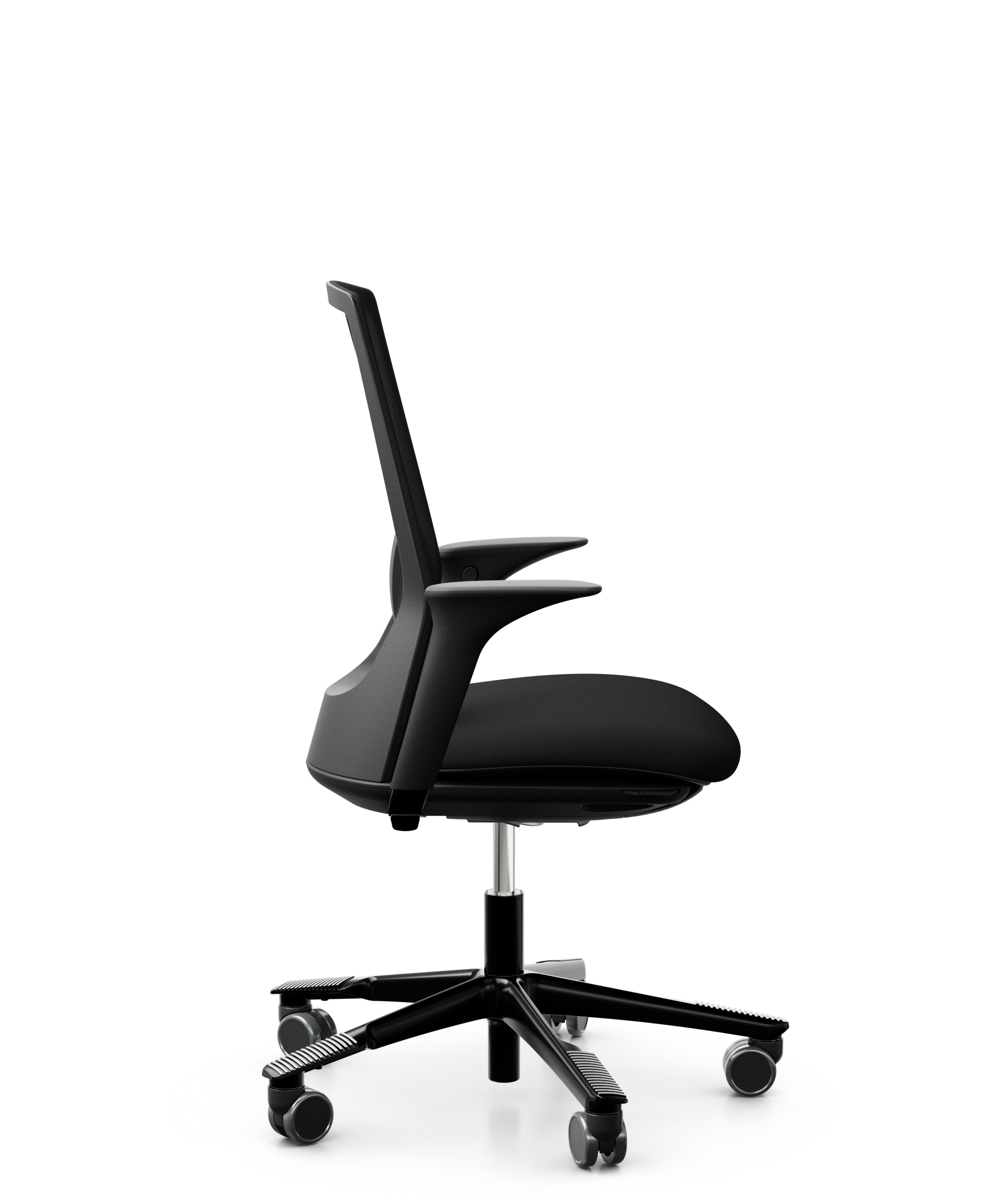 HAG Futu Mesh Schwarz 1100-F001 Drehstuhl mit Armlehnen Sofort Lieferbar