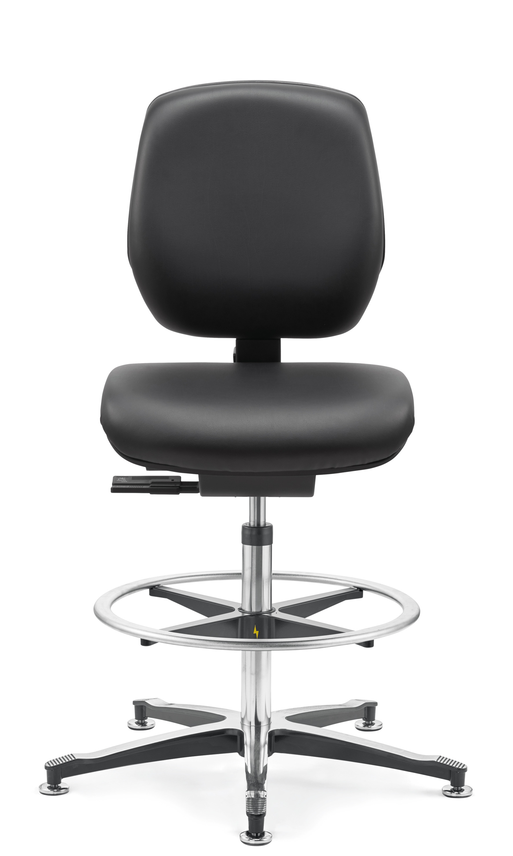 Dauphin IS 2082 Tec Arbeitsstuhl Labor mit Fußring frei konfigurierbar