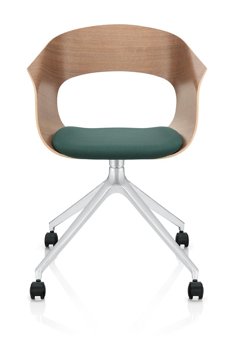 Züco Bonito Konferenzstuhl mit organischer Rückenlehne und 4-Stern Fußkreuz