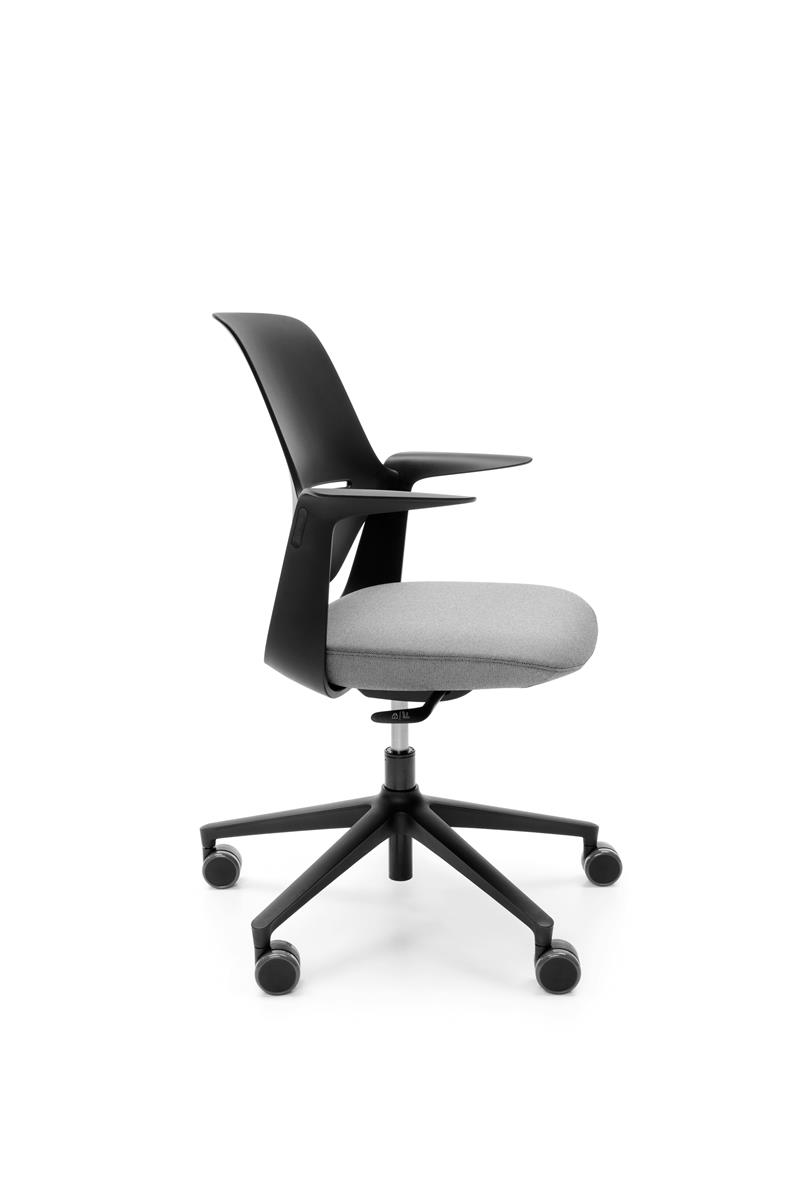 Profim Trillo Pro Bürostuhl Drehstuhl, Kunststoffrückenlehne, 5-armiges Fußkreuz