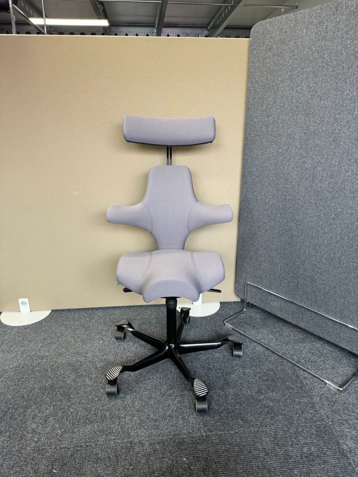 HAG Capisco 8107 Xtreme Hellgrau Bürodrehstuhl Ausstellungsstück