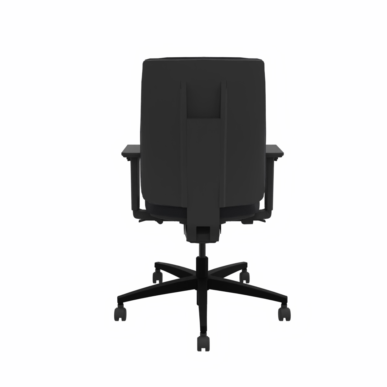 Viasit Linea Polsterrücken 52 cm in Schwarz mit 2D-Armlehnen