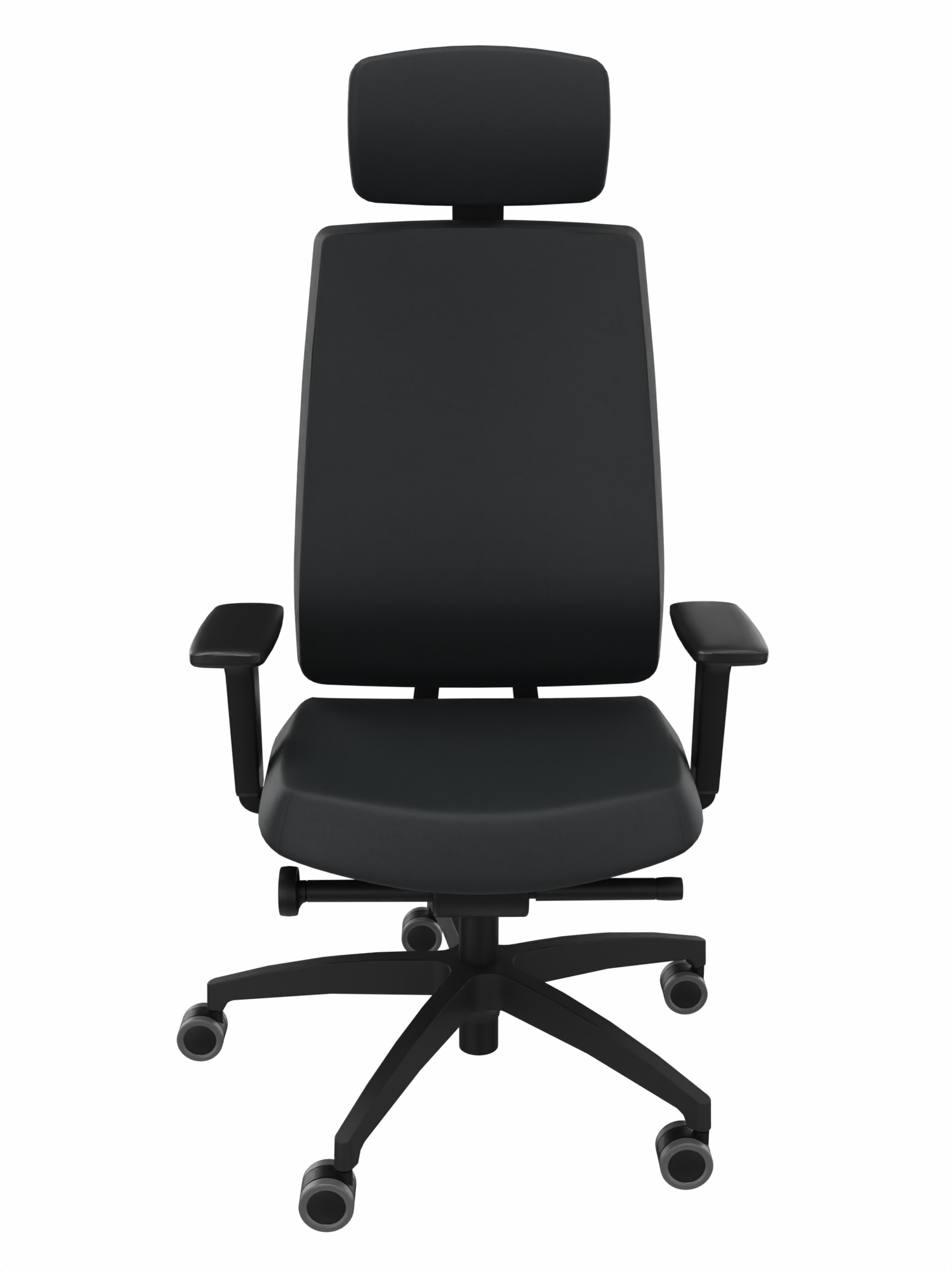 Dauphin Indeed Operator 7048 Drehstuhl mit Kopfstütze Polster Rückenlehne in Schwarz Sofort Lieferbar!