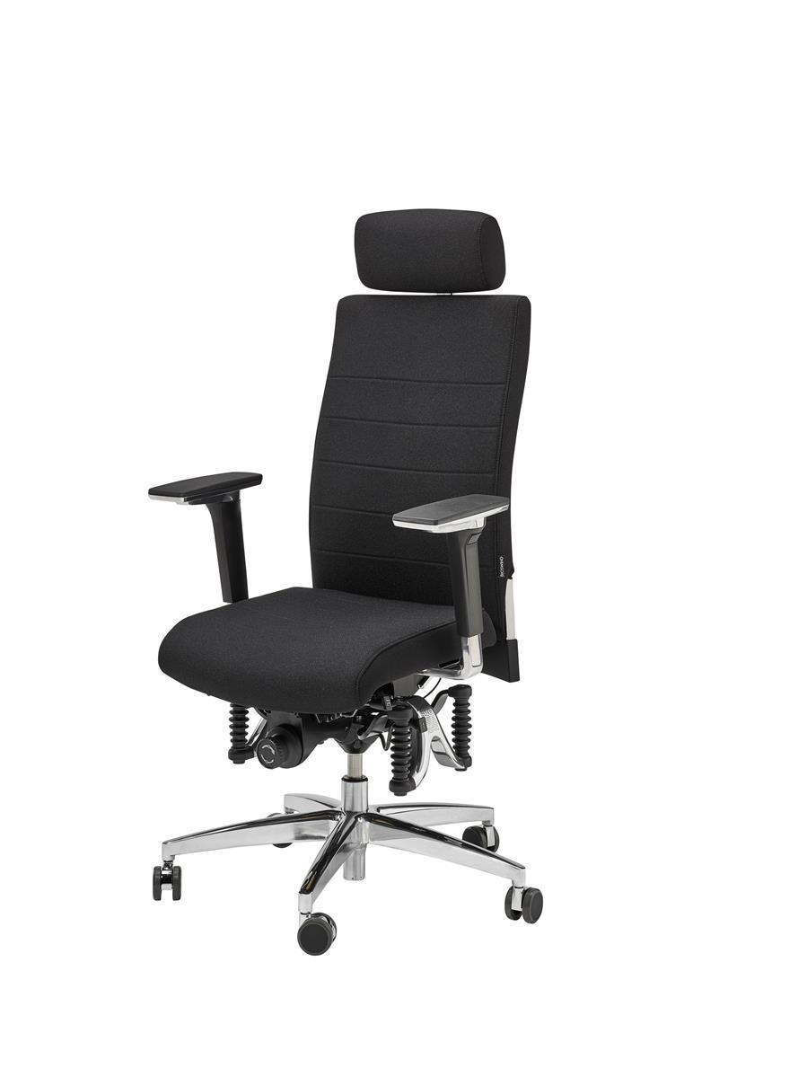 Haider Bioswing Bürodrehstuhl 660 IQ Stoff/Leder Bestseller