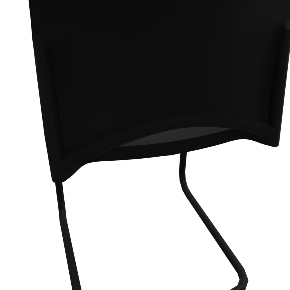 Viasit Linea Besucherstuhl Freischwinger