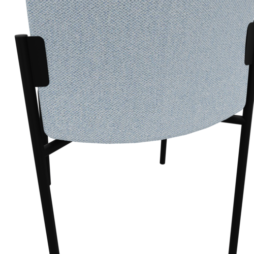 Viasit F2 Besucherstuhl Polster Vierfuß