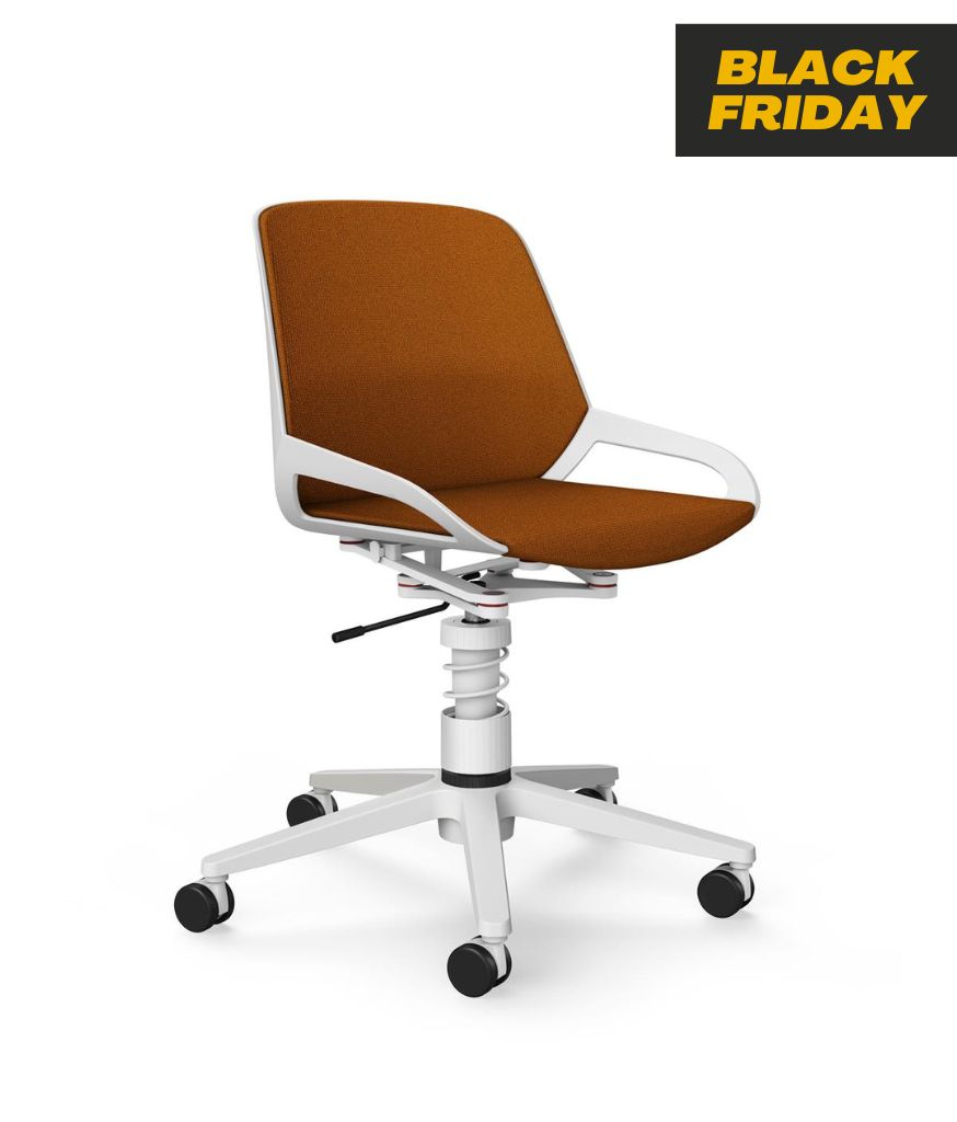 Aeris Numo-Task gelb-orange meliert - mit Federbein weiß - Sofort Lieferbar