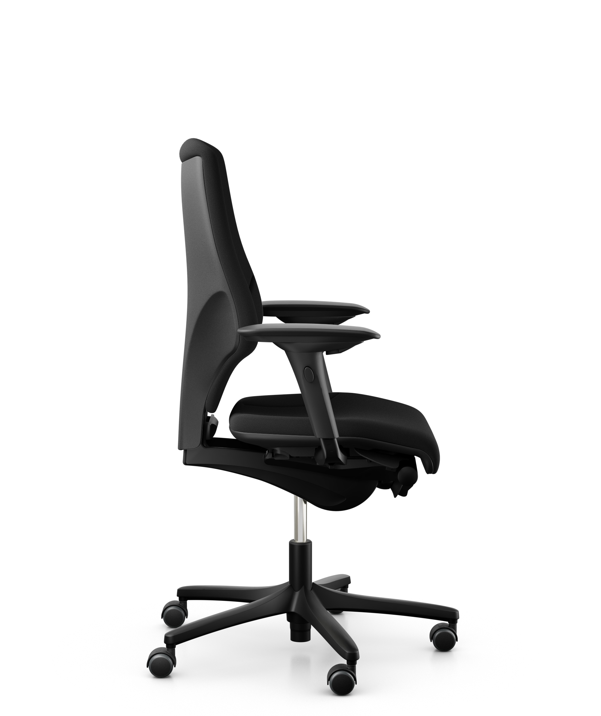 Giroflex 64 Modell 3578 Bürodrehstuhl Black Edition 4D Armlehnen