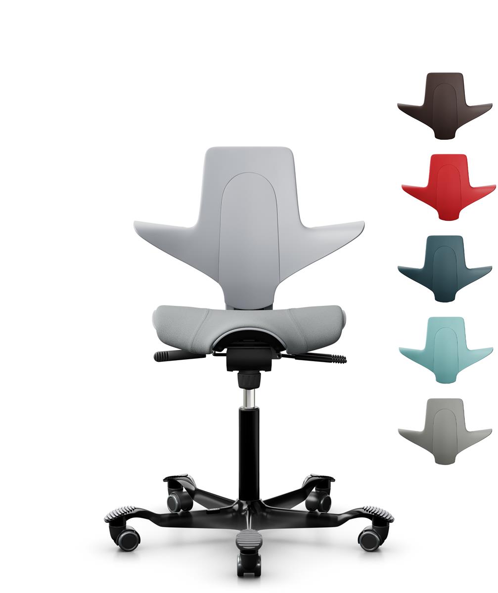 HAG Capisco 8020 Puls Drehstuhl mit Sitzflächenmatte