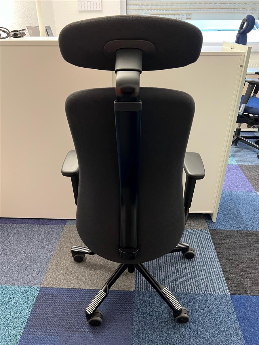 HAG Sofi 7300 Schwarz Nackenstütze Bemusterungsstuhl