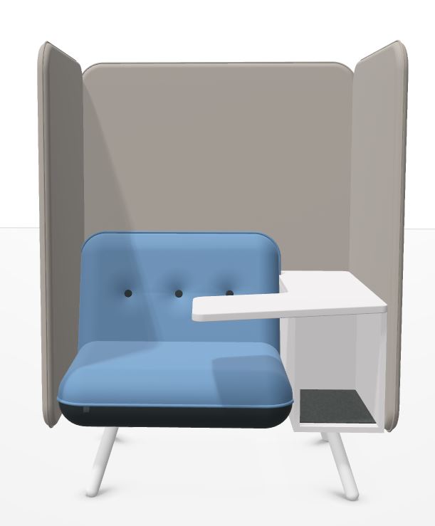 König+Neurath Net.Work.Place Sitzelement Ausstellungsstück