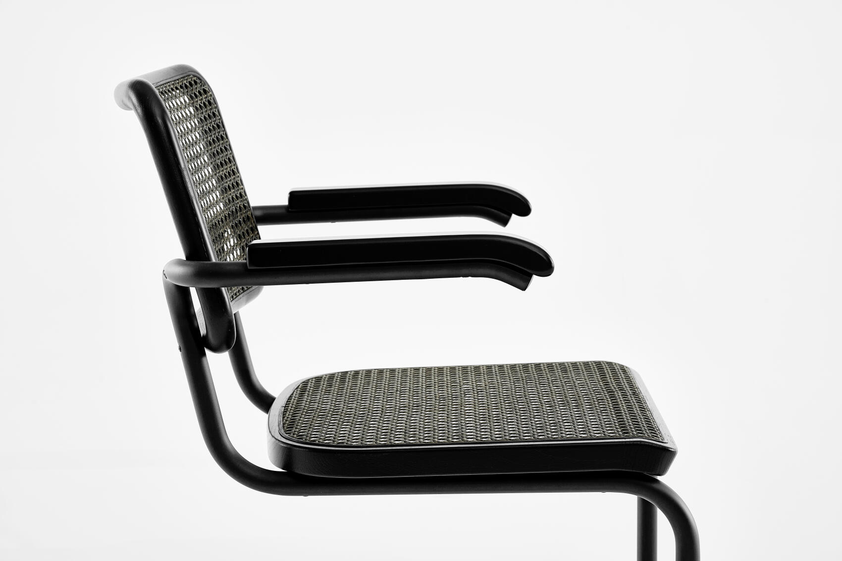 Thonet S 64 V Freischwinger Stuhl Dark Melange Sofort Lieferbar