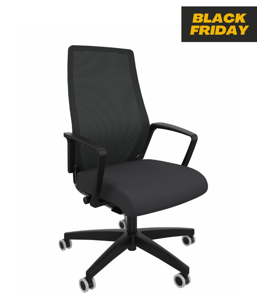 Züco Selvio 0144 Drehstuhl, hohe Netzrückenlehne