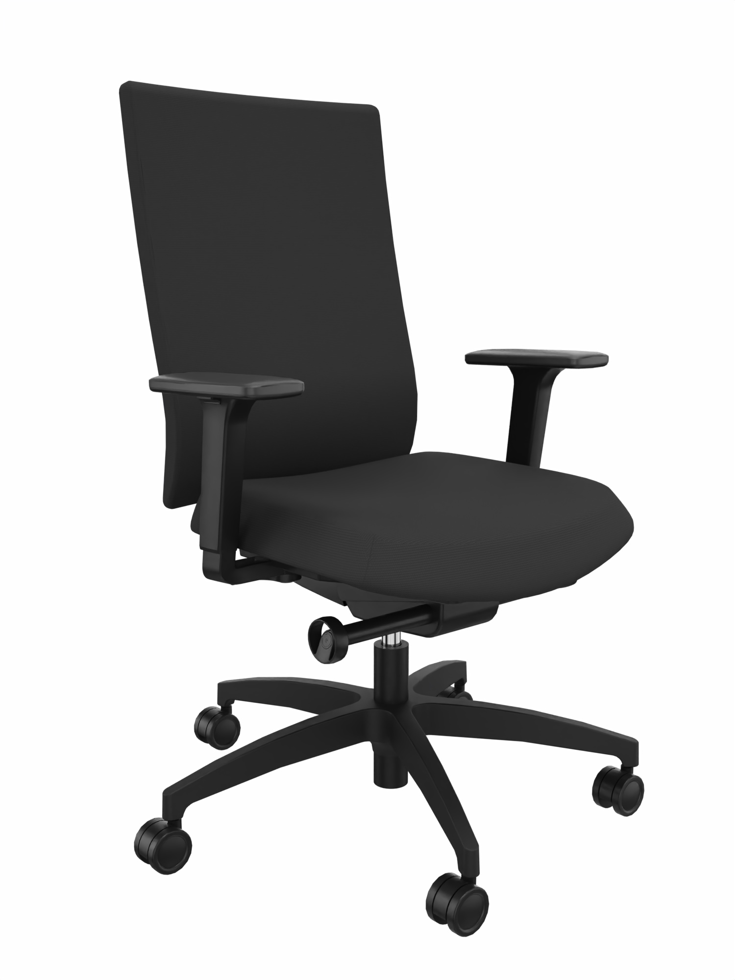 Dauphin @Just Evo Operator 4876 Drehstuhl Polster Rückenlehne in Schwarz Sofort Lieferbar!