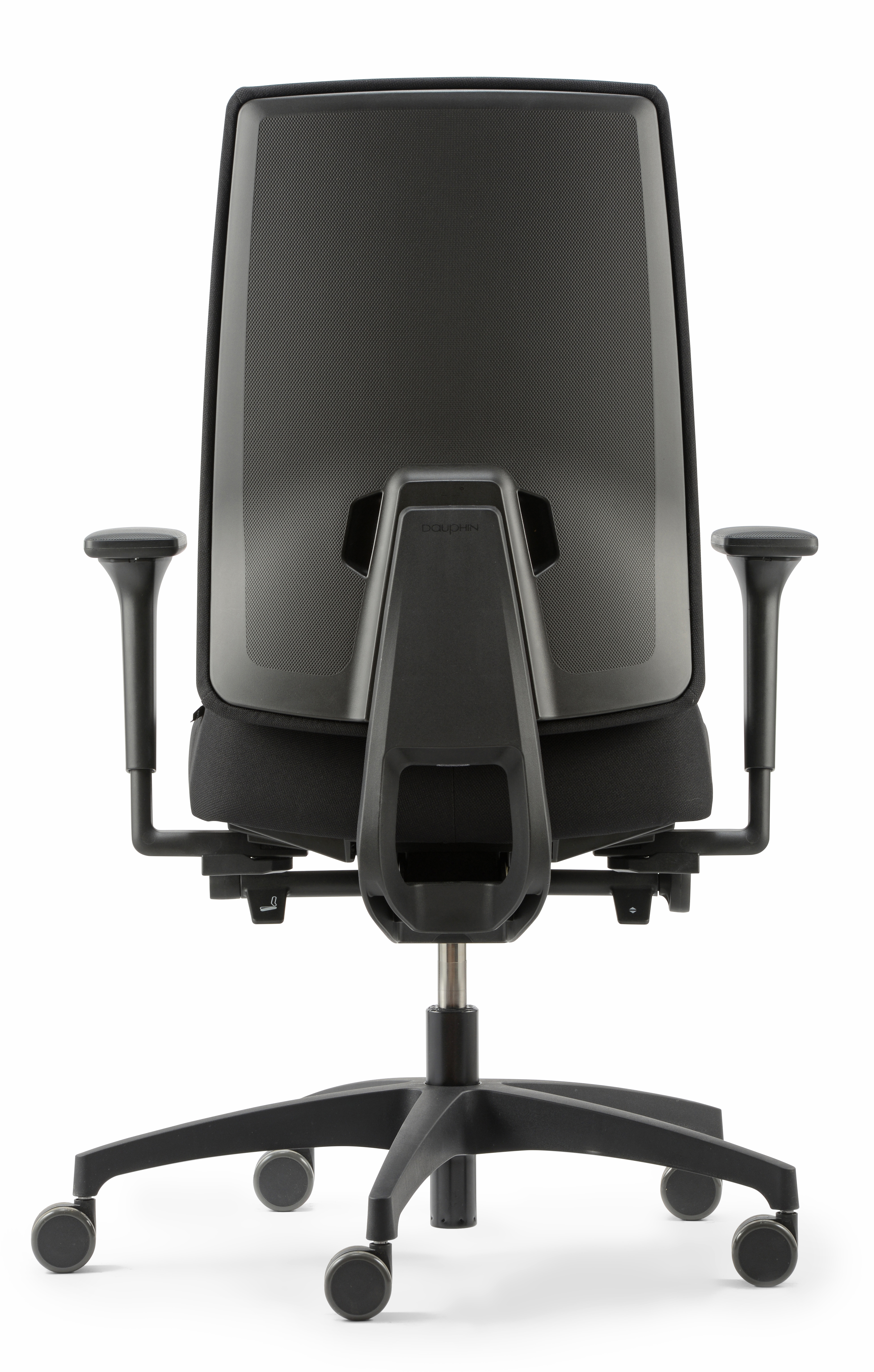 Dauphin Drehstuhl mit ergonomischen Bandscheibensitz Polster Schwarz Sofort Lieferbar!